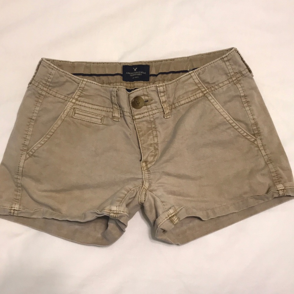 American Eagle Khaki Shorts